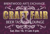 Brentwood Arts Exchange Craft Fair and Beer Tasting Lounge